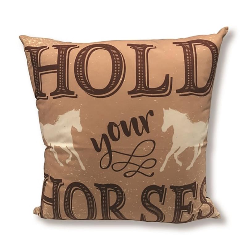 Hold your Horses - Accent Pillow