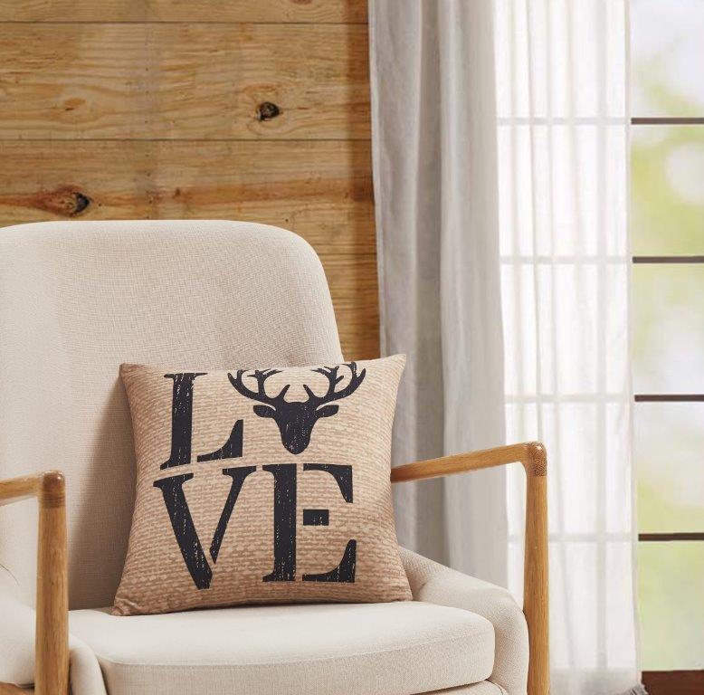 Deer Love - Accent Pillow