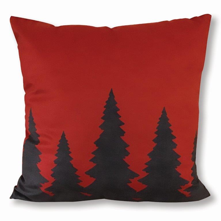 Red Pines - Accent Pillow
