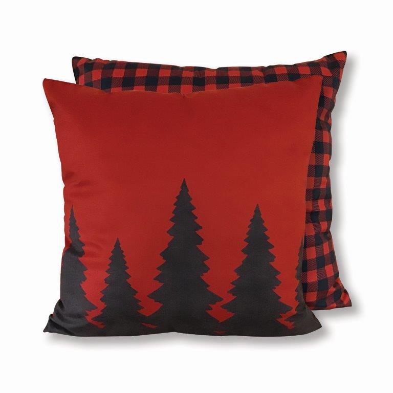 Red Pines - Accent Pillow