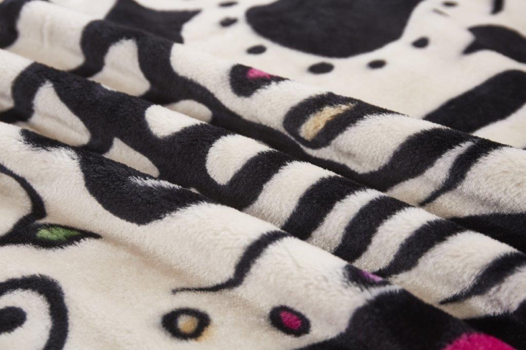 Regal Comfort - Sugar Skull - Plush Decorative Queen Size Blanket