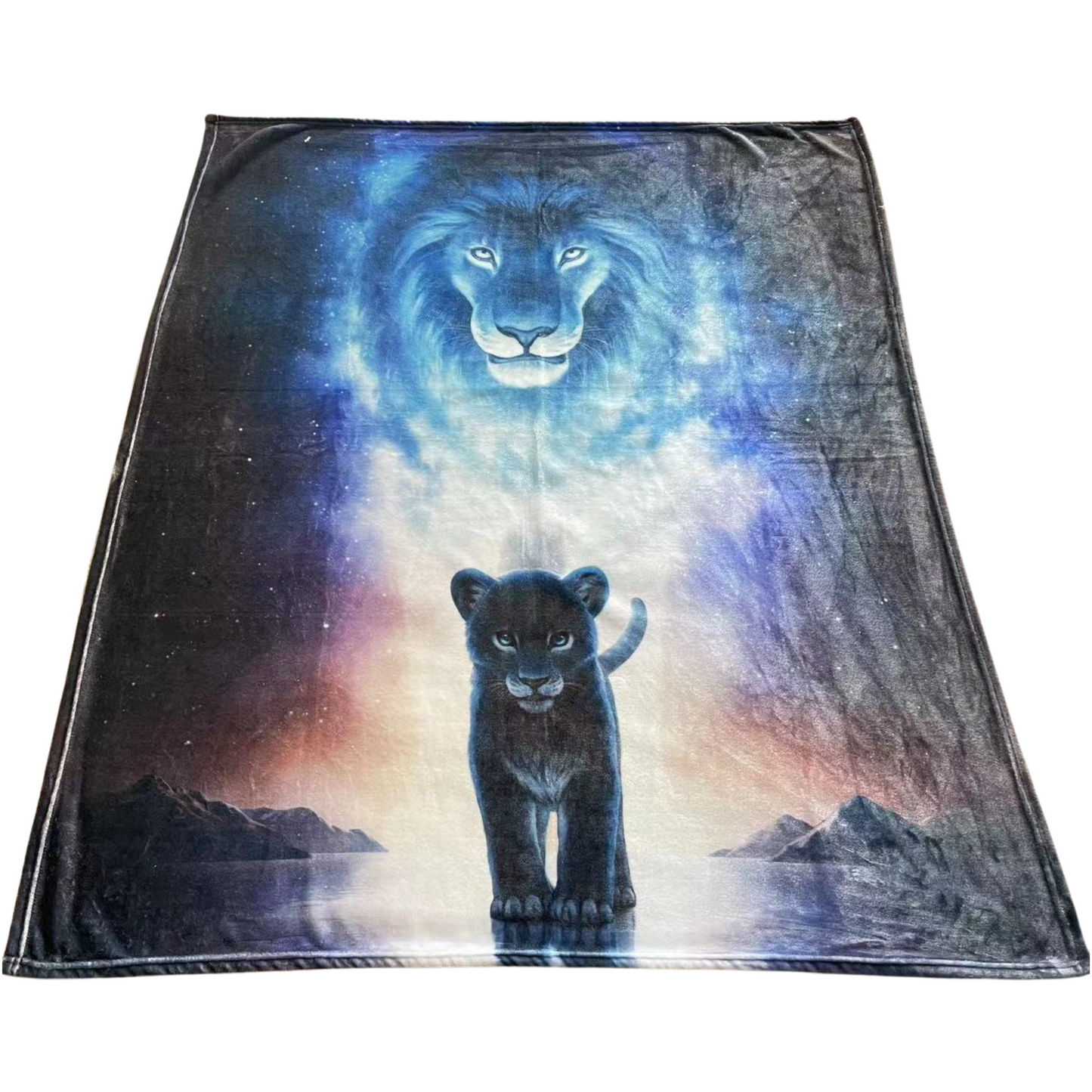 Regal Comfort - A King's Path - Plush Decorative Throw Blanket 50"x60"