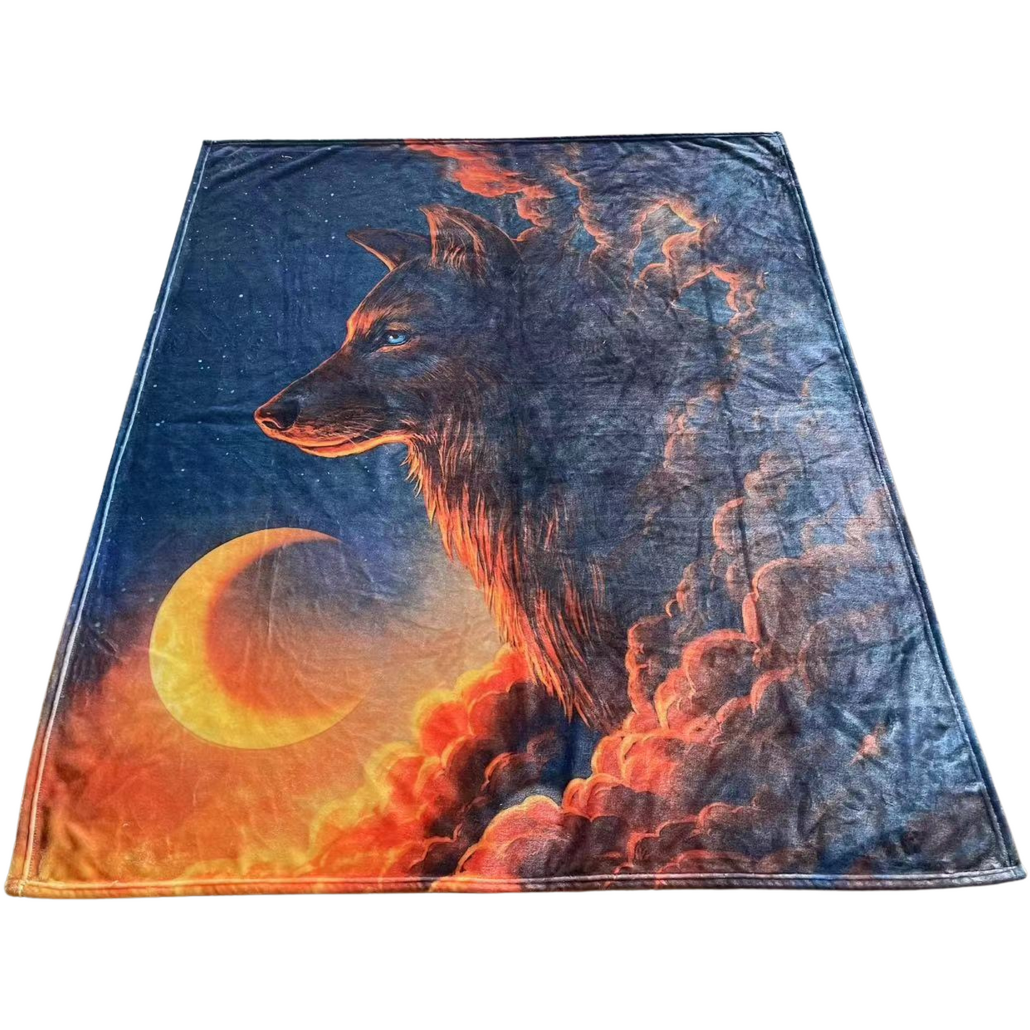 Regal Comfort - Night Guardian - Plush Decorative Throw Blanket 50"x60"