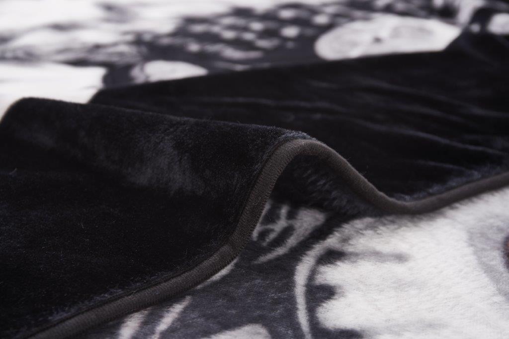 Regal Comfort - Indian Princess - Plush Decorative Queen Size Blanket