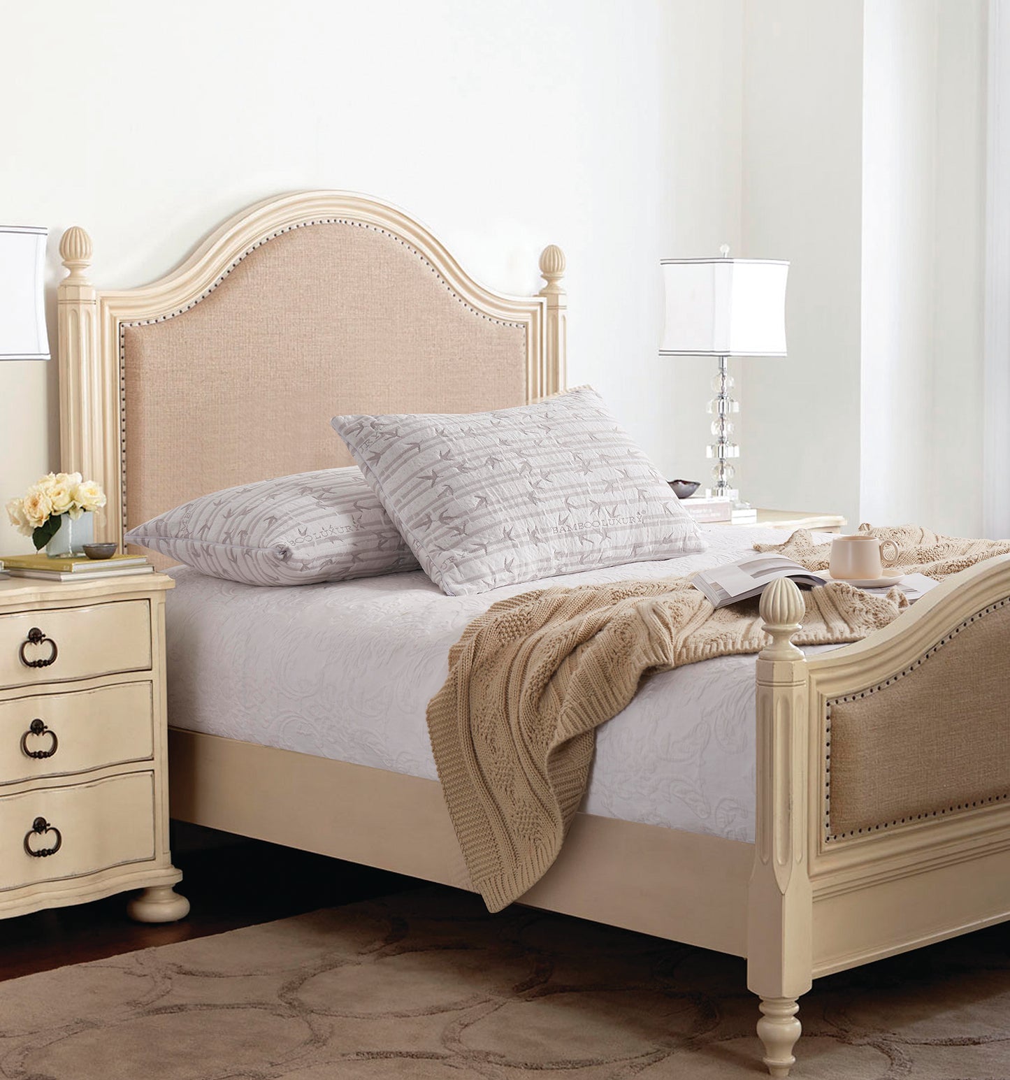 Bamboo Luxury Variable Fill Memory Foam Pillow