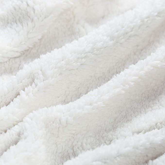 Virah Bella - Woodland Campin' - Quilted Sherpa Throw Blanket 50"x60"