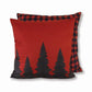 Red Pines - Accent Pillow