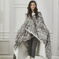 Regal Comfort - Winter Marble - Faux Fur Wearable Throw