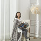 Regal Comfort - Winter Marble - Faux Fur Wearable Throw