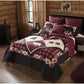 Virah Bella - Diamond Bear Lodge - Lightweight Reversible Quilt Set with Decorative Pillow Shams
