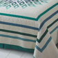 Virah Bella - Picolata Sunrise Teal - Lightweight Reversible Quilt Set with Decorative Pillow Shams