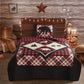 Virah Bella - Diamond Bear Lodge - Lightweight Reversible Quilt Set with Decorative Pillow Shams