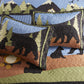 Virah Bella - Bear Lake - Lightweight Reversible Quilt Set with Decorative Pillow Shams