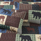 Virah Bella - Wilderness Patch - Lightweight Reversible Quilt Set with Decorative Pillow Shams
