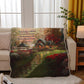 Virah Bella - Make a Wish Cottage - Lightweight Quilted Throw Blanket 50" x 60"