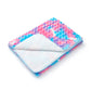 Regal Comfort - Cotton Candy - Faux Fur Plush Throw Blanket 50"x70"