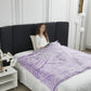 Regal Comfort - Orchid Frost - Faux Fur Plush Throw Blanket 50"x70"