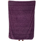 Regal Comfort - Amethyst Wave - Faux Fur Plush Throw Blanket 50"x70"