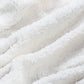 Virah Bella - Hibiscus - Quilted Sherpa Throw Blanket 50"x60"