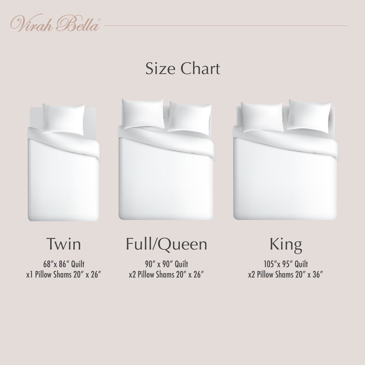 Virah Bella - Hibiscus - Lightweight Reversible Quilt Set with Decorative Pillow Shams